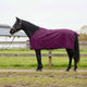 Coperta per cavallo Vidaxx verde scuro e nero 145 cm in poliestere