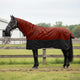 Coperta per cavallo Vidaxx verde scuro e nero 115 cm in poliestere