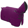 Coperta per cavallo Vidaxx verde scuro e nero 145 cm in poliestere