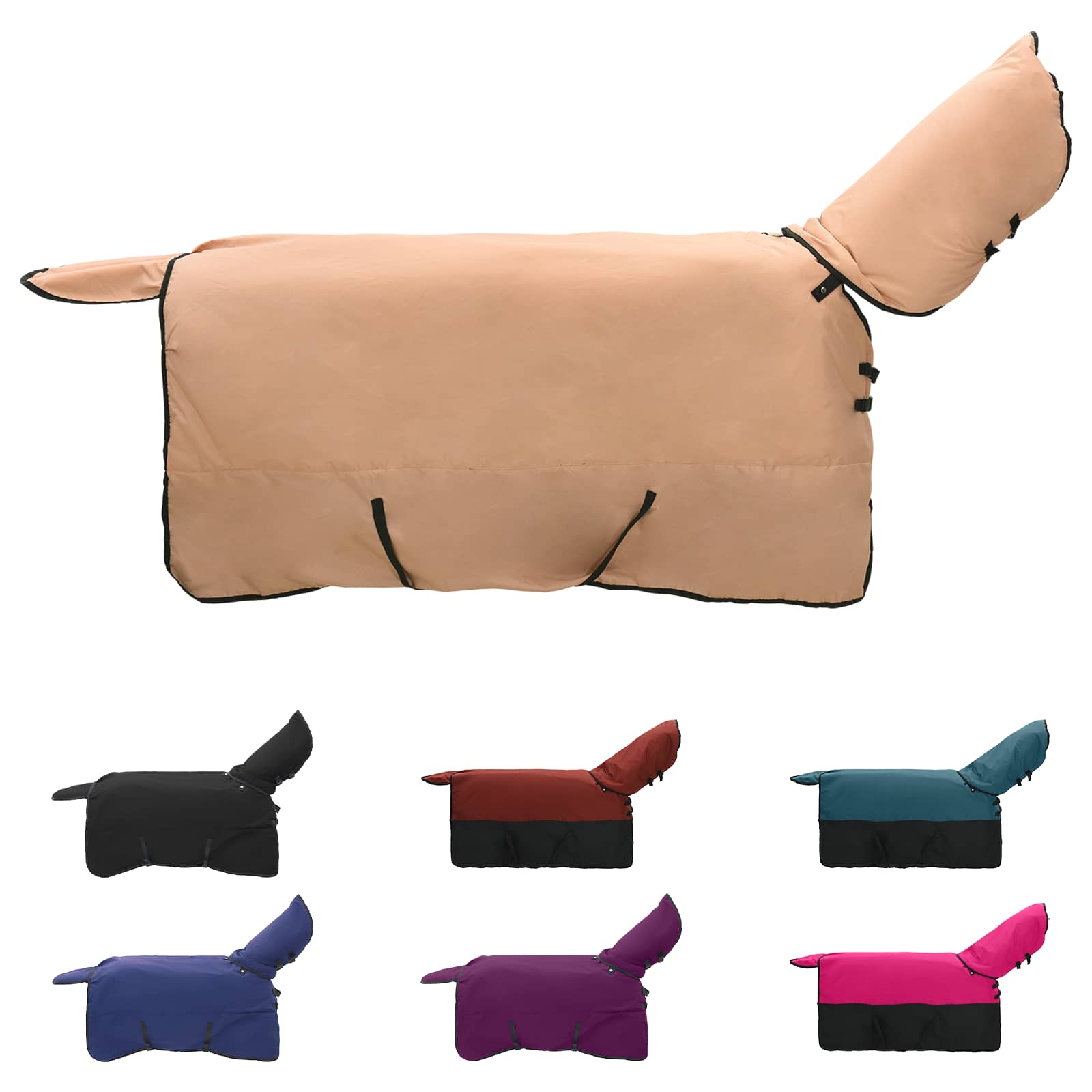 Vidaxx coperta per cavallo cappuccino 105 cm poliestere