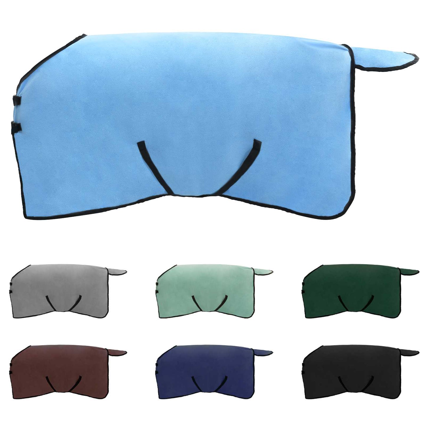 Coperta per cavallo Vidaxxl interamente in poliestere acqua