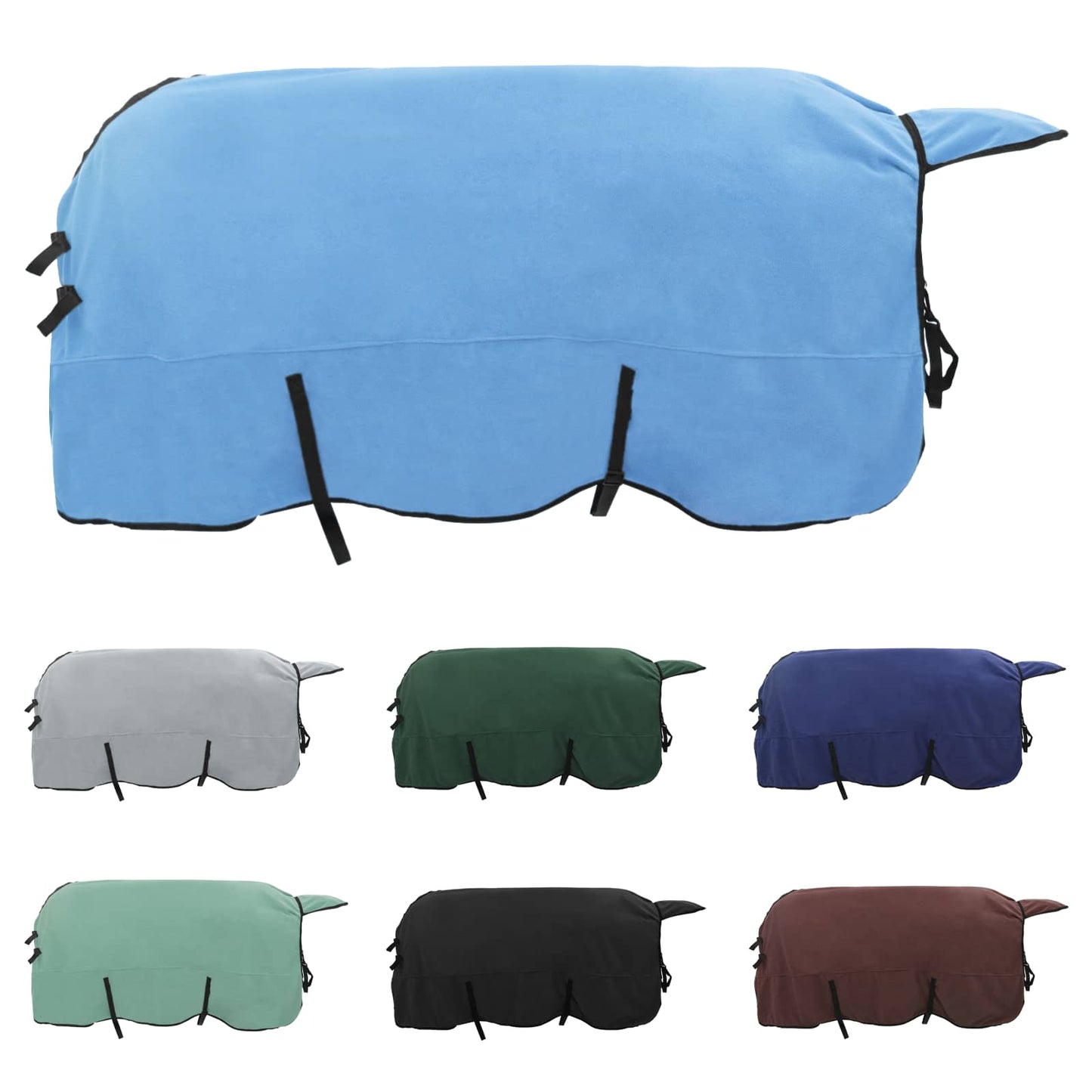 Coperta per cavallo Vidaxxl interamente in poliestere acqua
