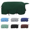 Coperta per cavallo VidaXL completamente in poliestere verde scuro