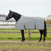 Coperta per cavallo VidaXL completamente in poliestere grigio chiaro e rosa