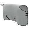 Coperta per cavallo VidaXL completamente in poliestere grigio chiaro e rosa