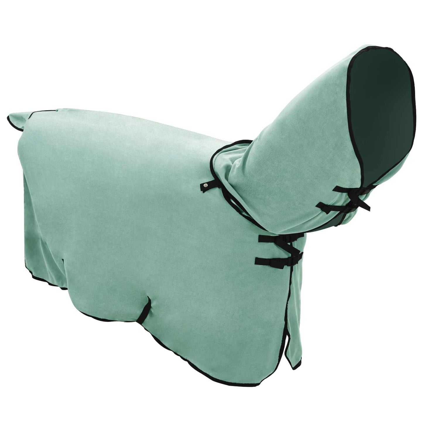 VidaXL coperta per cavallo speciale poliestere verde