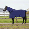Coperta per cavallo VidaXL in poliestere blu navy
