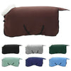 Coperta per cavallo Vidaxx completamente in pile polare marrone scuro 155 cm