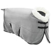 Coperta per cavallo Vidaxx completamente in pile polare verde scuro 135 cm