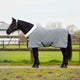 Coperta per cavallo Vidaxx completamente in pile polare verde scuro 145 cm