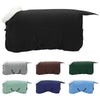 Coperta per cavallo VidaXL nera in pile polare da 75 cm