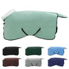Coperta per cavallo Vidaxx completamente in pile polare verde scuro 145 cm