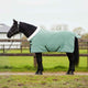 Coperta per cavallo Vidaxx completamente in pile polare verde scuro 155 cm