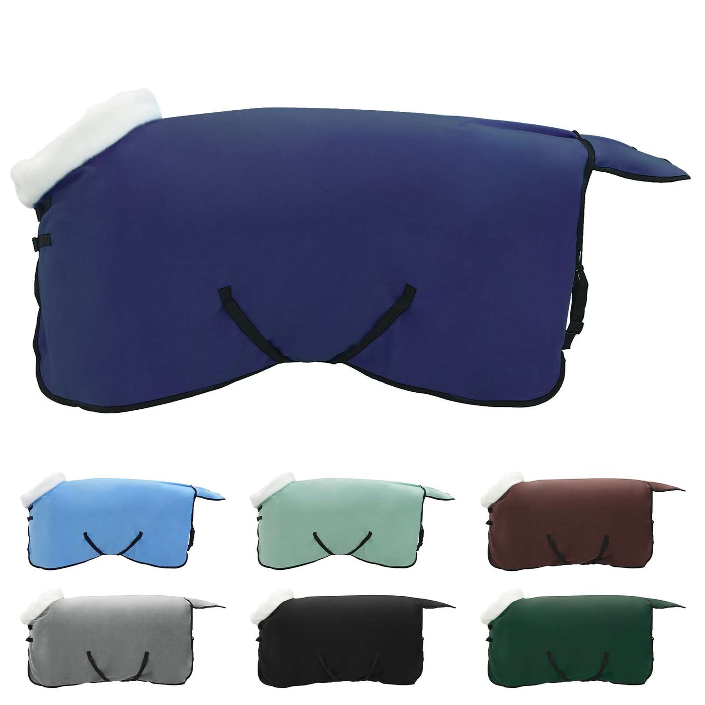 Vidaxx manta para caballos azul marino 75 cm polar
