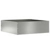 Vidaxl tuinrand 6 pcs zilver 40 x 40 x 13 cm gegalvaniseerd staal
