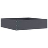 Vidaxl tuinrand antraciet 50 x 50 x 13 cm staal