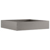 Vidaxl borde de jardín oxidado 60 x 60 x 13 cm acero corten