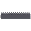 Vidaxl bordes de césped 30 piezas antracita 103 x 0,05 x 22 cm acero