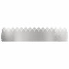 Vidaxl bordes de césped 10 piezas plata 103 x 0,05 x 22 cm acero inoxidable