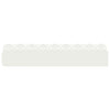 Vidaxl gazonranden 20 pcs wit 103 x 0,05 x 22 cm staal
