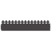 Vidaxl gazonranden 20 pcs zwart 103 x 0,05 x 22 cm staal