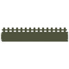 Vidaxl gazonranden 10 pcs olijf groen 103 x 0,05 x 22 cm staal