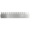 Vidaxl gazonranden 10 pcs zilver 103 x 0,05 x 22 cm