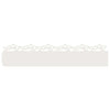 Vidaxl gazonranden 20 pcs wit 103 x 0,05 x 22 cm staal