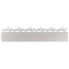 Vidaxl bordes de césped 30 piezas plata 103 x 0,05 x 22 cm acero inoxidable