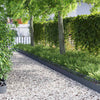 Bordi per prato Vidaxl 30 pz antracite 103 x 0,05 x 22 cm acciaio