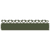 Bordi per prato Vidaxl 30 pz verde oliva 103 x 0,05 x 22 cm acciaio