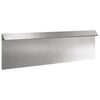 Cancello per lumache Vidaxl argento 100 x 3,5 x 25 cm in acciaio inossidabile