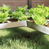 Vidaxx puerta caracol plata 10 x 10 x 25 cm acero inoxidable