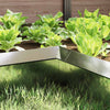 Vidaxx puerta caracol plata 10 x 10 x 25 cm acero galvanizado