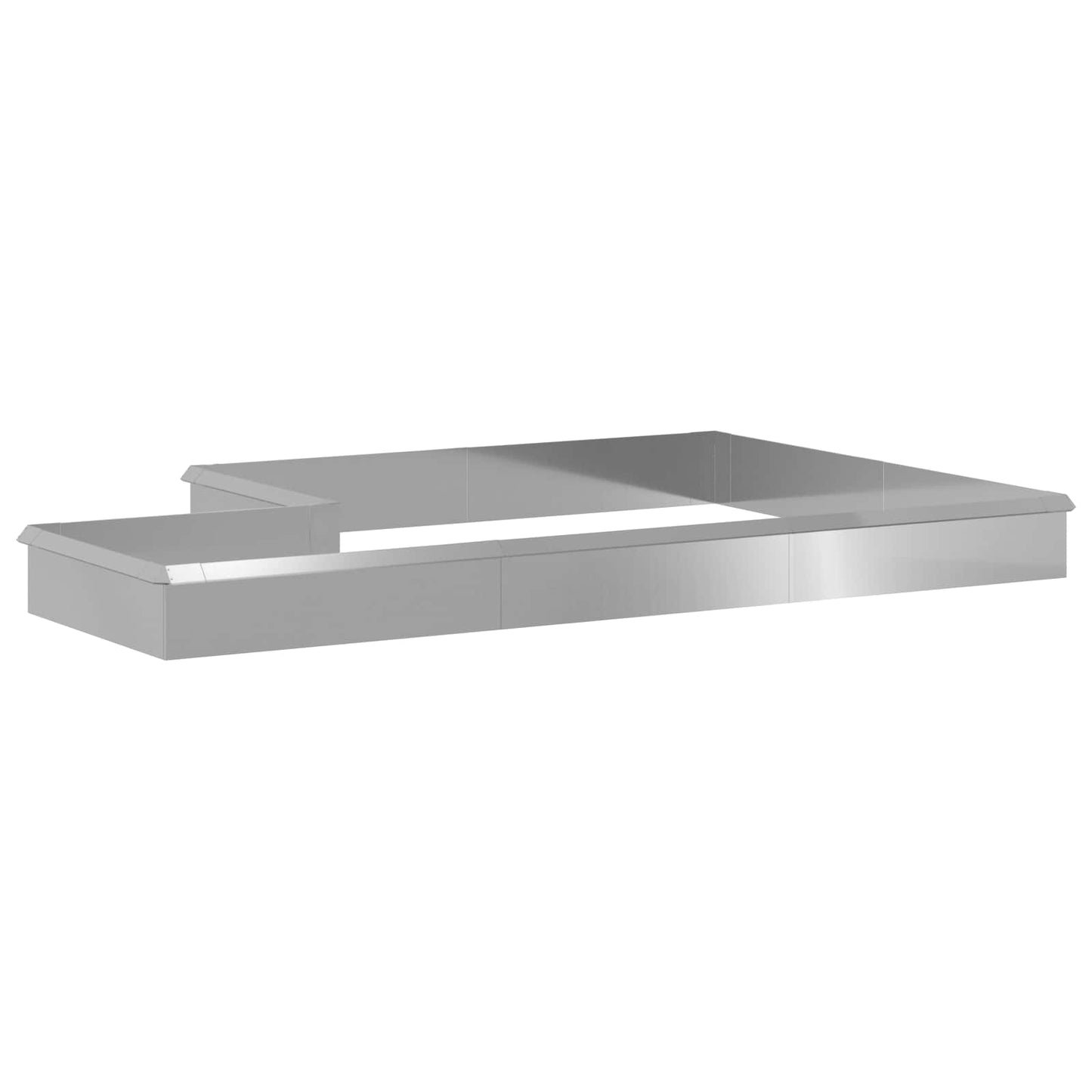 Vallas para caracoles vidaxl 16 piezas acero galvanizado plateado