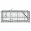 Vidaxl dierenvallen antraciet 31 x 13 x 12cm staal