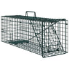 Vidaxl dierenvallen groen 61 x 20 x 21,5 cm staal