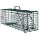 Vidaxl dierenvallen groen 61 x 20 x 21,5 cm staal