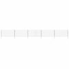 Vidaxl vijverhekken set 5 pcs groen 100 x 50 cm staal