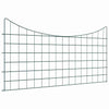 Vidaxl vijverhekken set 5 pcs groen 100 x 50 cm staal