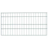 Vidaxl vijverhekken set 5 pcs groen 100 x 50 cm staal