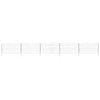 Vidaxl vijverhekken set 5 pcs groen 100 x 50 cm staal