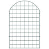 Vidaxl vijverhekken set 8 pcs groen 50 x 80 cm staal