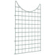 Vidaxl valla para estanque set 8 piezas verde 50 x 80 cm acero