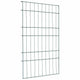 Vidaxl vijverhekken set 8 pcs groen 50 x 80 cm staal