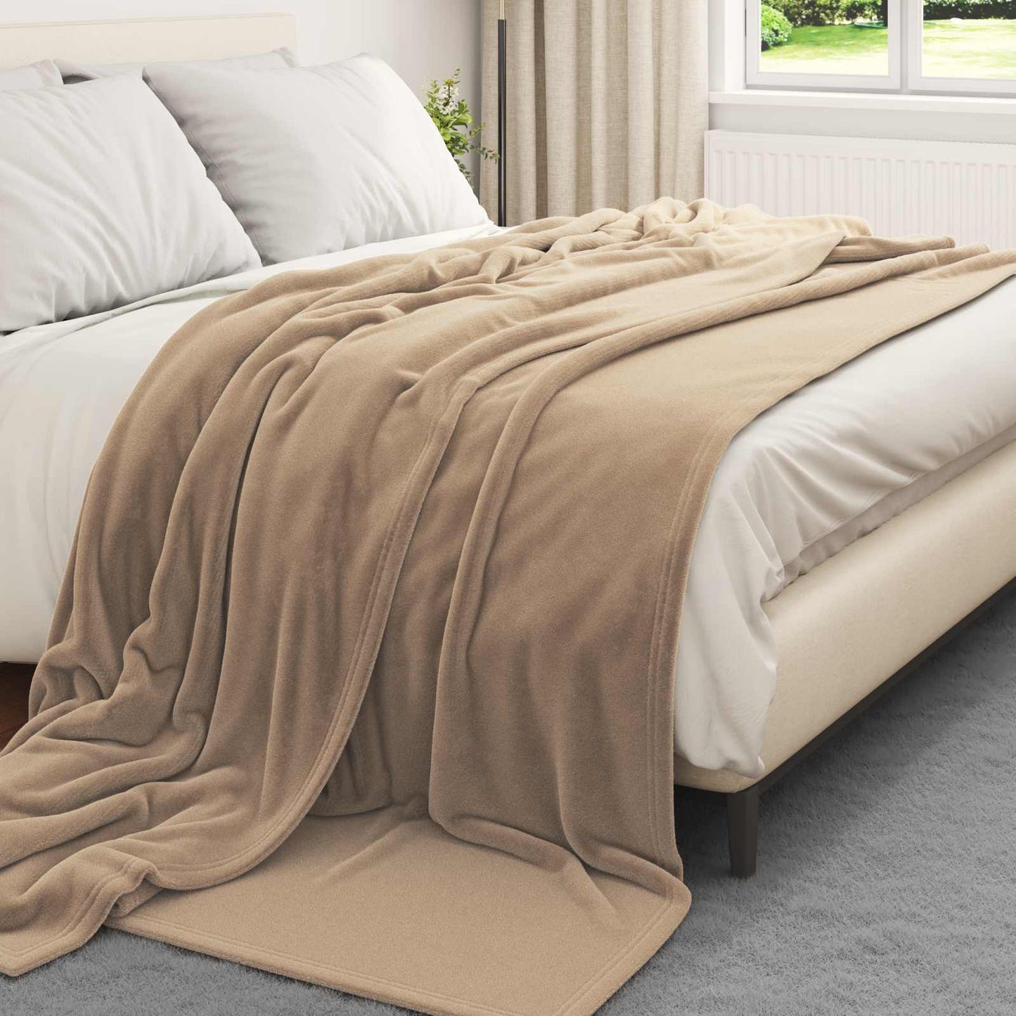 Vidaxx manta camel 220 x 240 cm polar