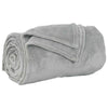 Coperta Vidaxl in pile grigio 150 x 200 cm