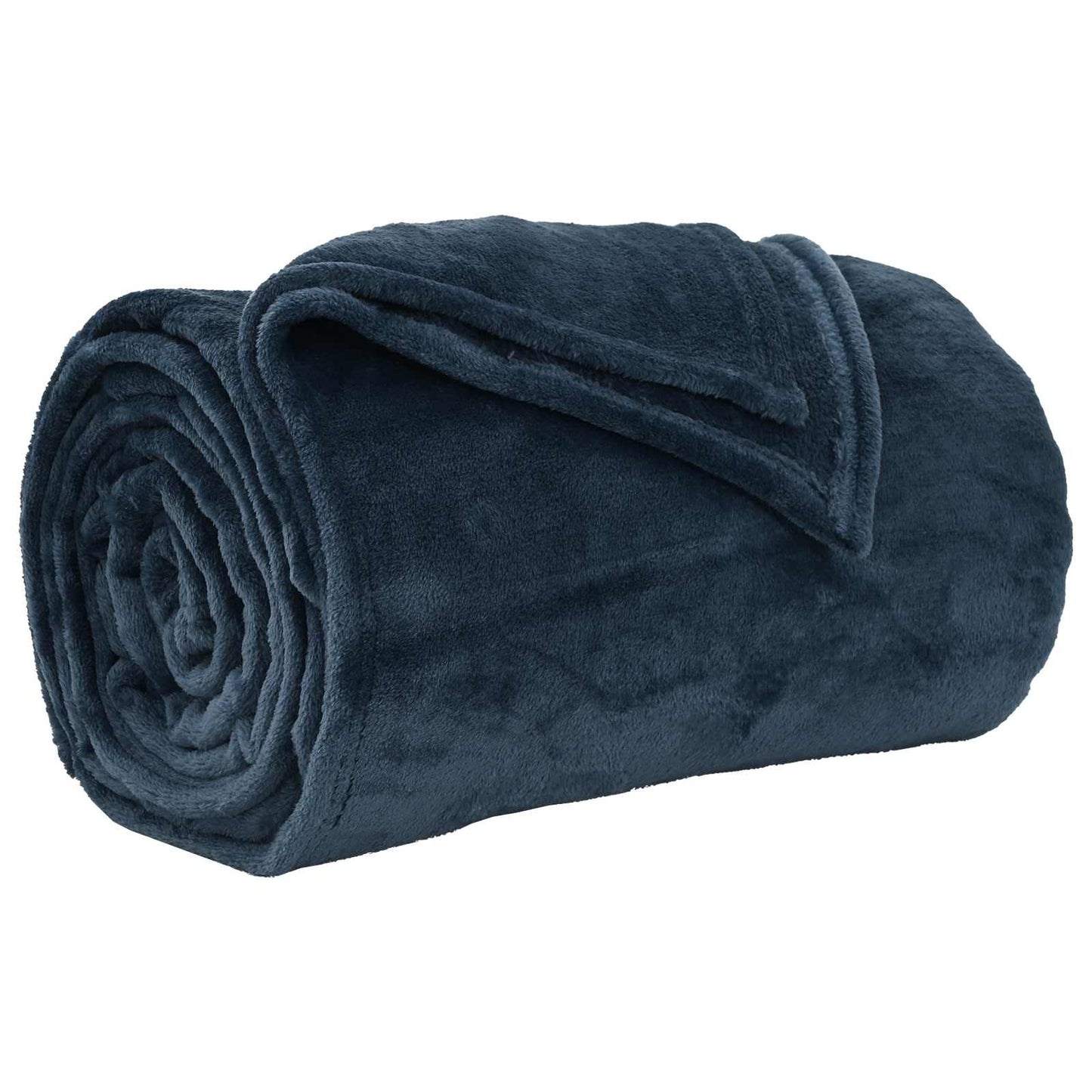 Coperta Vidaxx in pile blu navy 240 x 270 cm