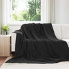 Coperta Vidaxx in pile nero 240 x 270 cm