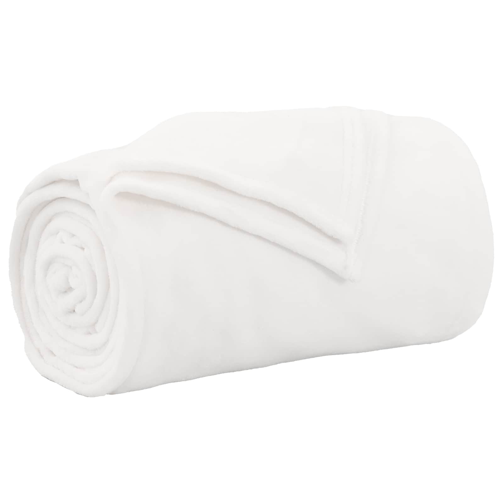Coperta Vidaxx in pile bianco 220 x 240 cm